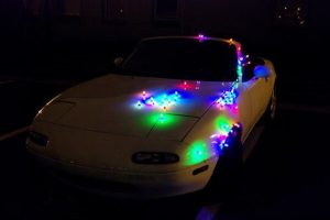 car decorating for the holiday