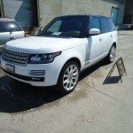 range rover front side view