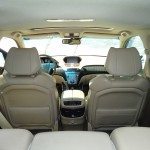 Cream leather Acura interior